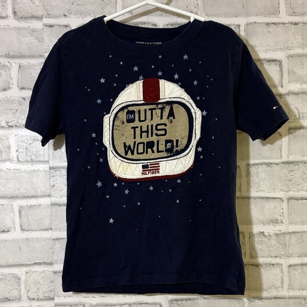 4/$20 Tommy Hilfiger Kids Navy 'Outta This World' T-Shirt